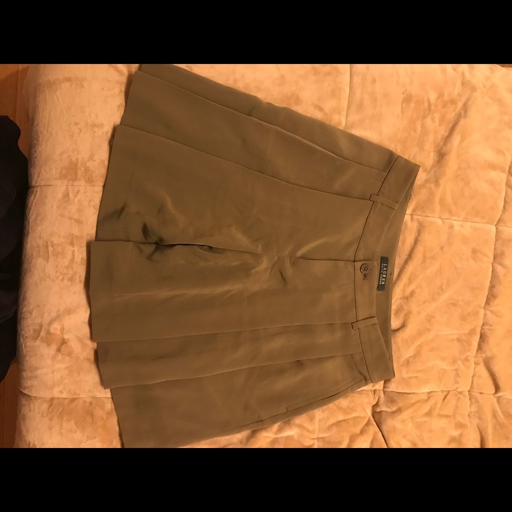 Ralph Lauren pleated shorts